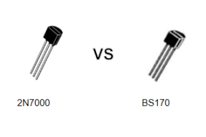 2N7000 proti BS170: Primerjava dveh priljubljenih N-kanalnih MOSFETS