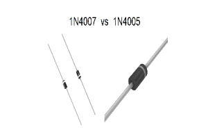 1N4005 VS 1N4007: primerjava diode