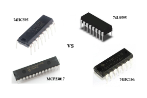 Razumevanje razlik med 74HC595, 74LS595, 74HC164 in MCP23017