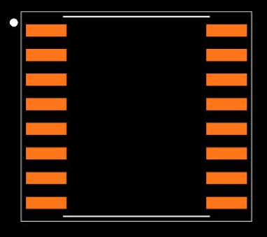 PCF8574A Footprint