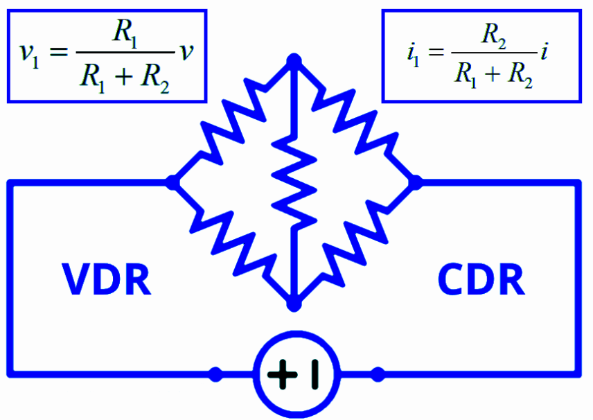 Current Divider and Voltage Divider Formulas