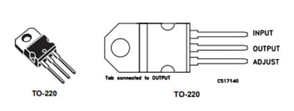 LM317T Pinout