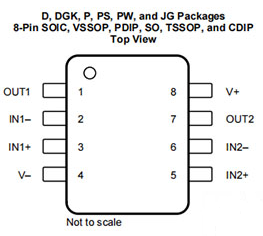 LM258 Pinout