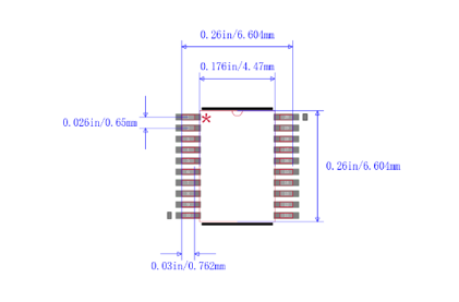 Fig 3 Size and package of STM8S103F3P6